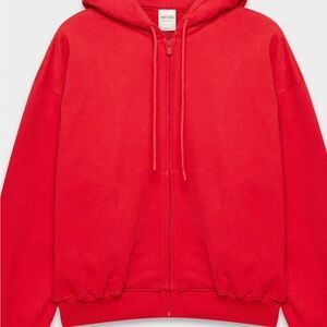 Aritzia Cozy Sweatfleece Mega Zip Hoodie